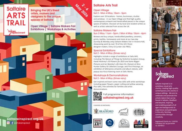 Saltaire Arts Trail Brochure 2026